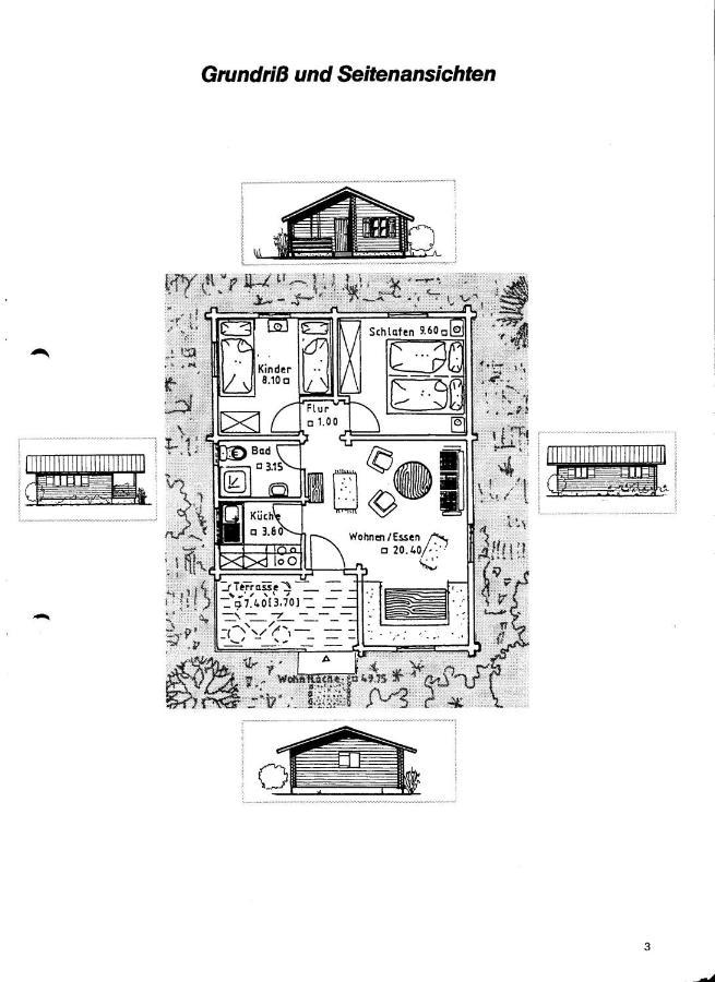 Ferienhaus Chalet Blockhaus Bayern Stamsried Zewnętrze zdjęcie
